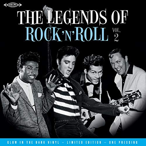 Legends OF Rock 'N' Roll Vol. 2 Glow IN THE Dark Vinyl - Vinyl Recor - K600Z-image