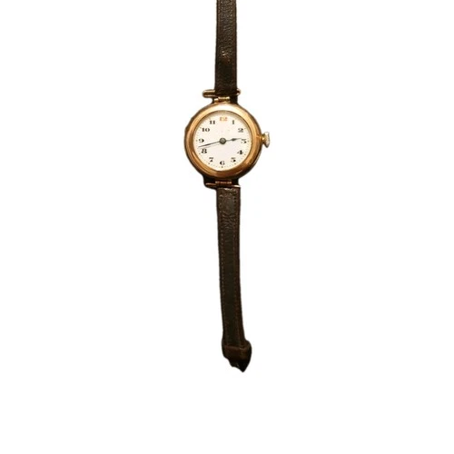 Vintage 9k Solid Rose Gold Rolex 9ct Spares or Repair