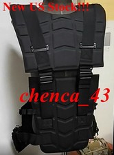 US Starship Troopers Same Armored EVA Turtle Shell Multi-purpose Vest Black Gea