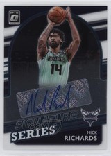 2021-22 Panini Donruss Optic Signature Series Nick Richards #SS-NRS Auto 1c3k