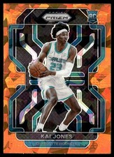 Kai Jones 2021-22 Panini Prizm #323 Hornets Insert ? SEE SCAN! FREE SHIP