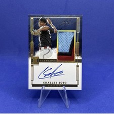 2024 Panini Impeccable Charlee Soto 1/10 Elegance Prospect Jersey Auto - Twins