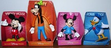 Disney Biegefiguren OVP Donald Duck, Micky Mouse Minnie Goofy Figuren Biege