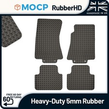 5mm Heavy-Duty Rubber Car Mats to fit Jaguar XJ6 2004-2010