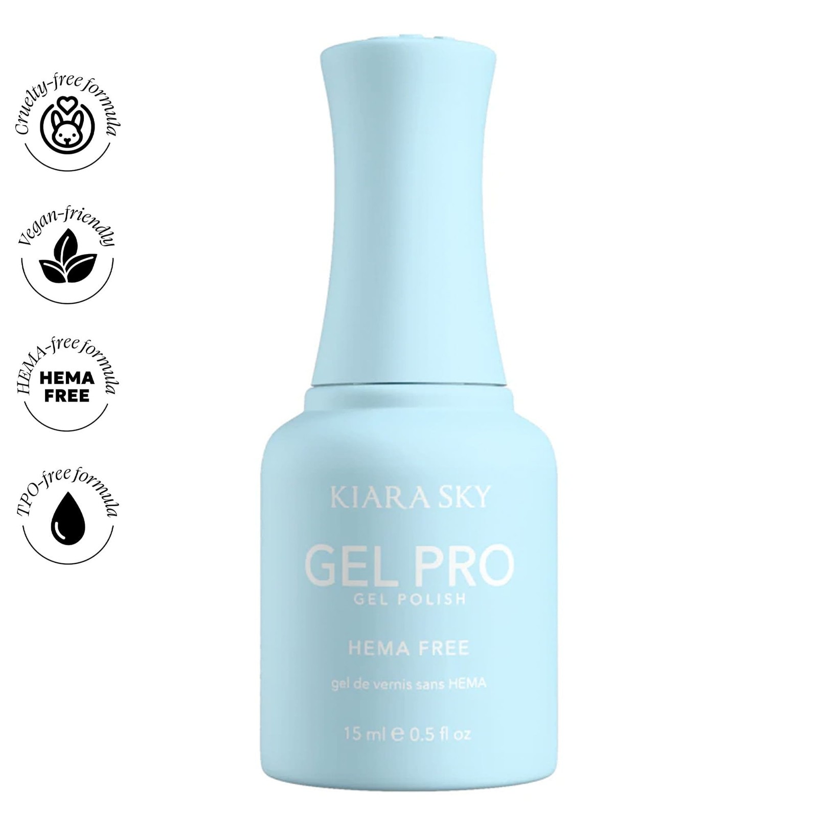 Kiara Sky HEMA & TPO Free Gel-Pro Polish 15ml - In The Air (HFG046)
