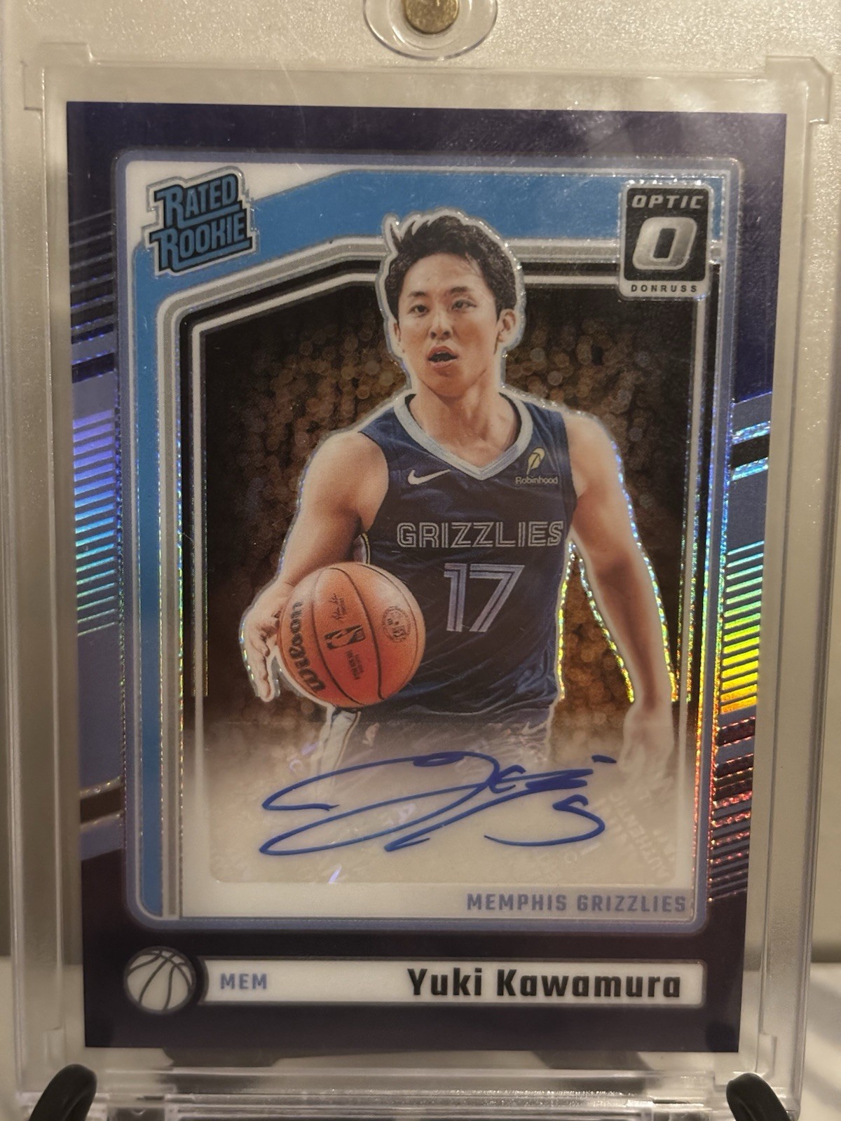2024-25 Panini Donruss Optic - Rated Rookie Signatures Yuki Kawamura #334...