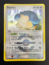 Snorlax 15/112 EX FireRed & LeafGreen Reverse Holo Rare English Vintage on eBay