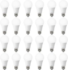 A19 LED Light Bulbs, 100 Watt Equivalent, 5000K 24 Pack, 100w Daylight