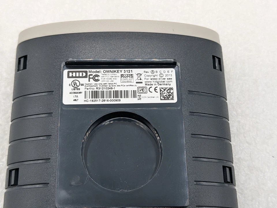 LOTE DE 3 HID Omnikey 3121 USB Cardman CAC Lector de Tarjetas Inteligentes de Identificación Militar Envío y devolución gratuitos Foto 4 de 4