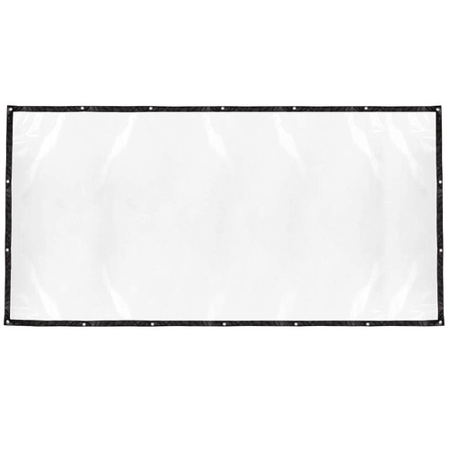 Clear Waterproof Cover Tarp 5 x 10 ft Plastic Tarps Heavy Duty with Grommets ...