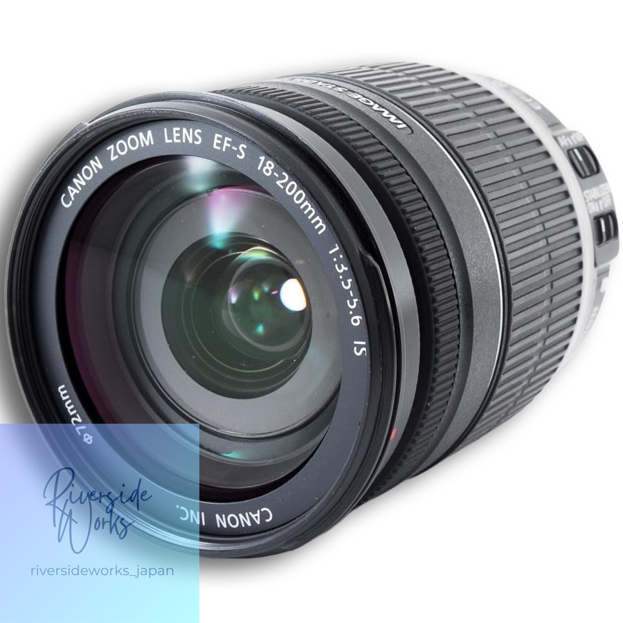Canon EF-S 18-200mm F3.5-5.6 IS Standard Zoom Lens Used with JP | eBay