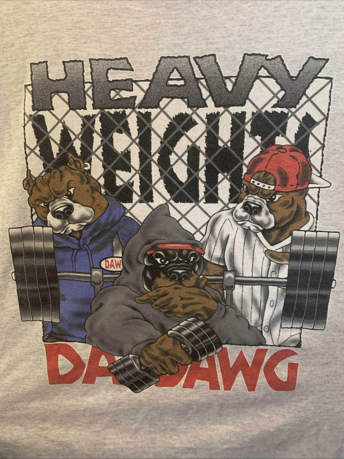 Vintage Heavy Weights Da Dawg Muscle Shirt