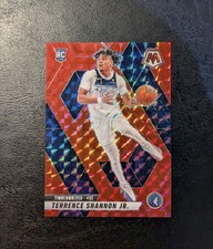 2024 Mosaic Terrence Shannon Jr. RED MOSAIC ROOKIE #205 Minnesota Timberwolves 