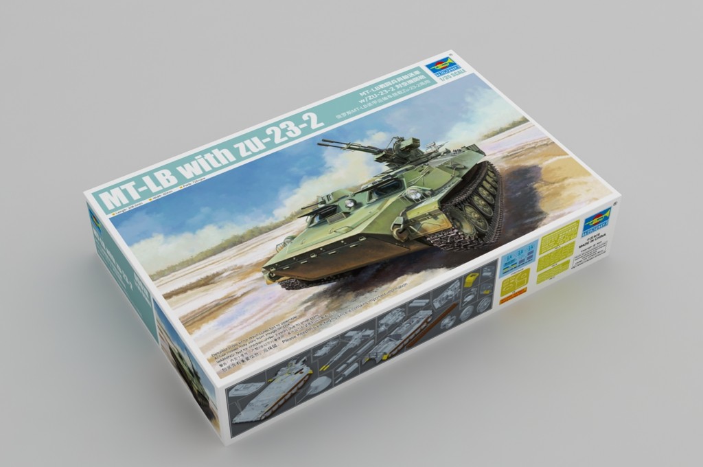 Trumpeter 09618 - 1:35 MT-LB with ZU-23-2 - New - Image 5