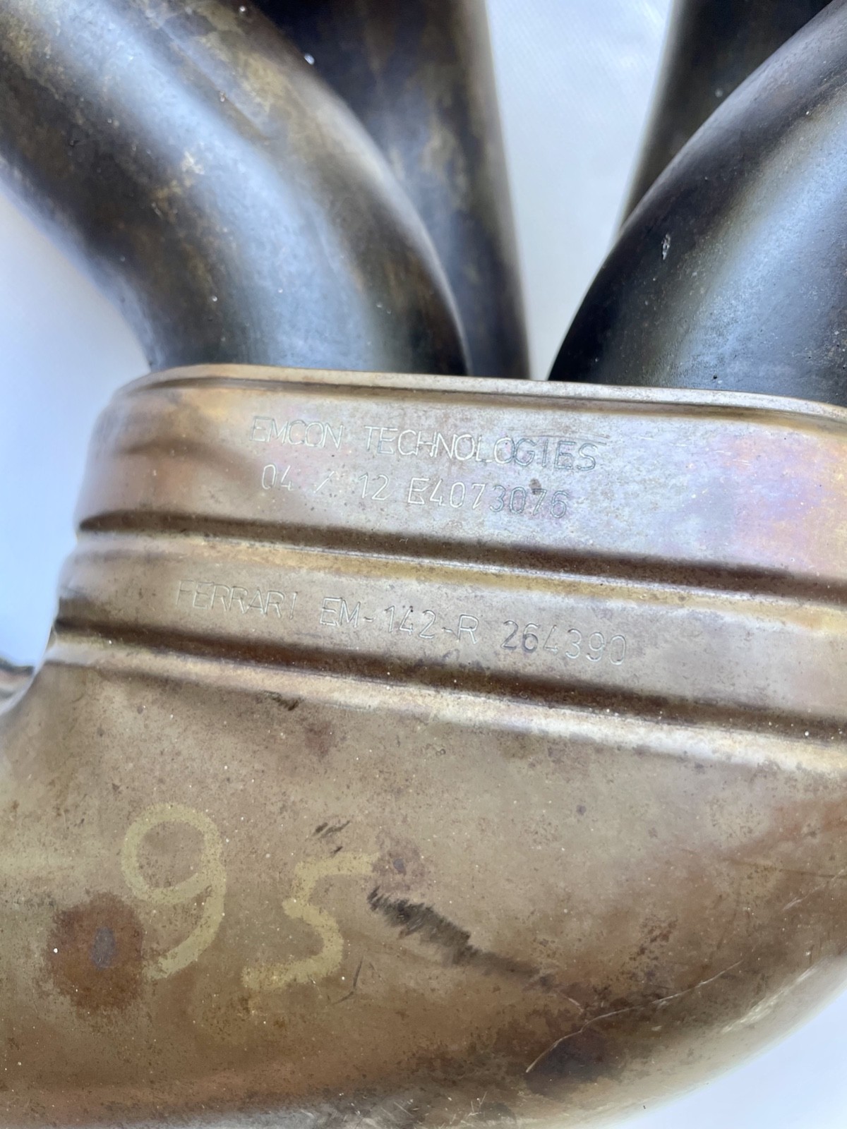 Ferrari 458, Right Exhaust Manifold,  P/N 264390