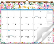 2027 Wall Calendar - January 2027 - December 2027, Calendar 2027, 14.7" X 11.5",
