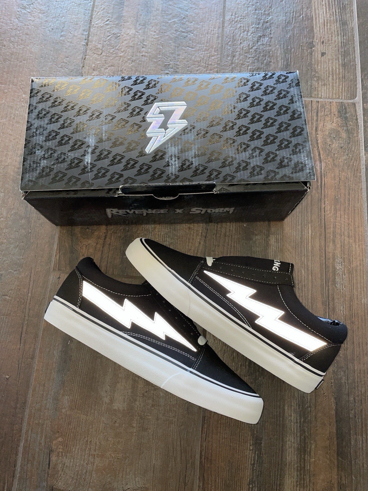 Revenge x Storm Black 3M Reflective Multiple Sizes Brand New