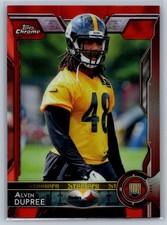Alvin Dupree 2015 Topps Chrome Rookie Orange Refractor #157