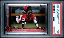148849633 Elly De La Cruz 2025 Topps Chrome Update #USC189 PSA 9