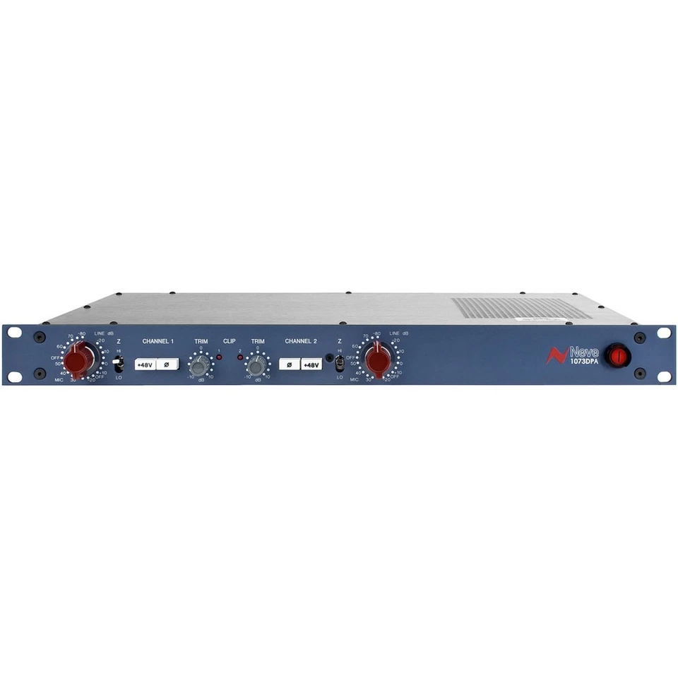 Preamplificador de micrófono estéreo Neve 1073 DPA (oferta de demostración/caja abierta) Foto 3 de 4