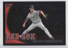 2010 Topps Wal-Mart Black Clay Buchholz #572 0c2
