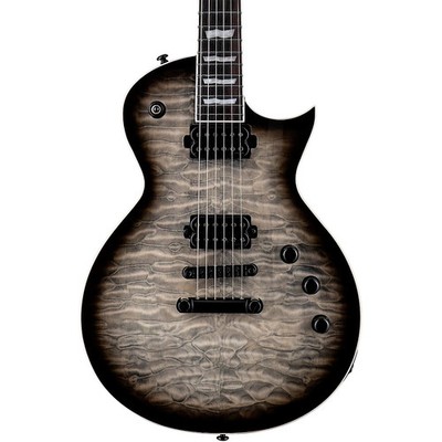 ESP LTD EC1000T Quilted Maple Electric Guitar Charcoal Burst