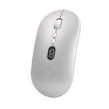 Wireless Computer Mouse with Battery Level Visible Rechargeable 2.4G9038