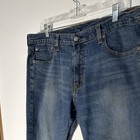 Levi's Water Less 569 Men's Blue Denim Jeans Relaxed Straight Stretch — photo 2