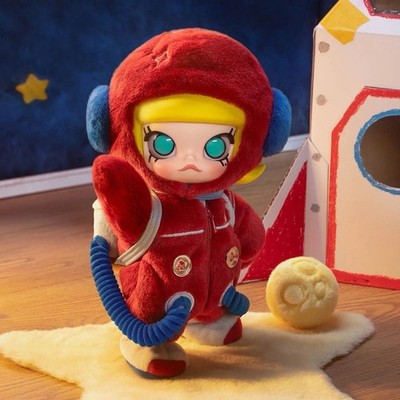 Pop Mart Molly Hello Moon 1/8 Action Figure Plush Doll