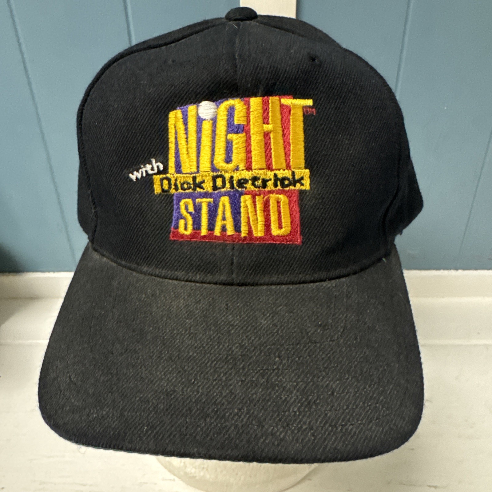 With Dick For Brains Dietrick Mini Tv Show Baseball Cap Hat 