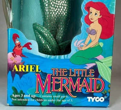 Vintage Disney Ariel Little Mermaid TYCO Doll MIB Water Play Set