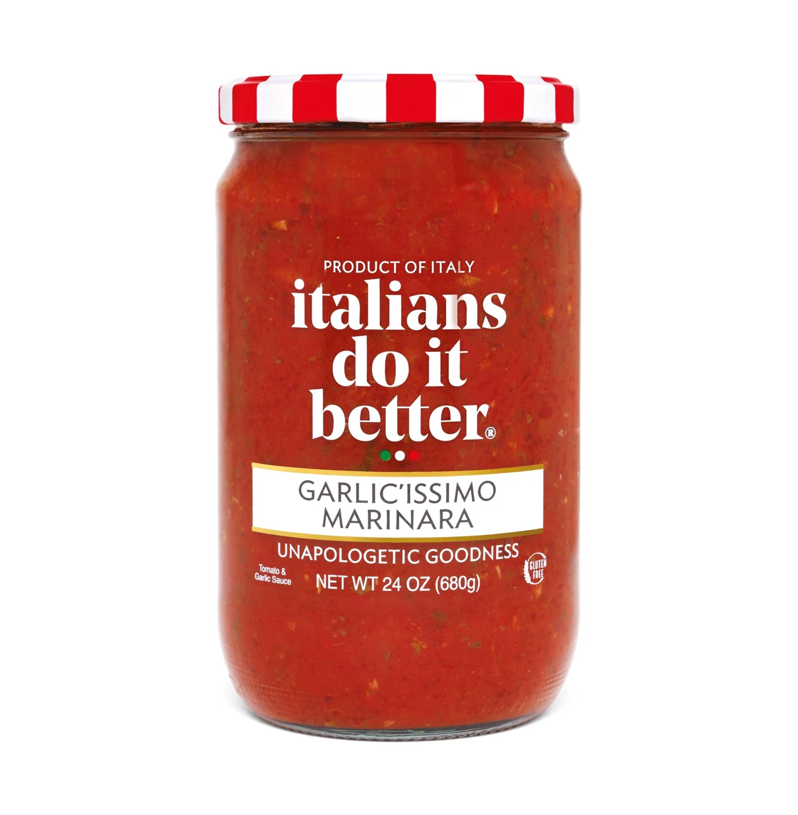 Italians Do It Better Garlic'issimo Garlic Marinara 6.75 x 3.25 x inches
