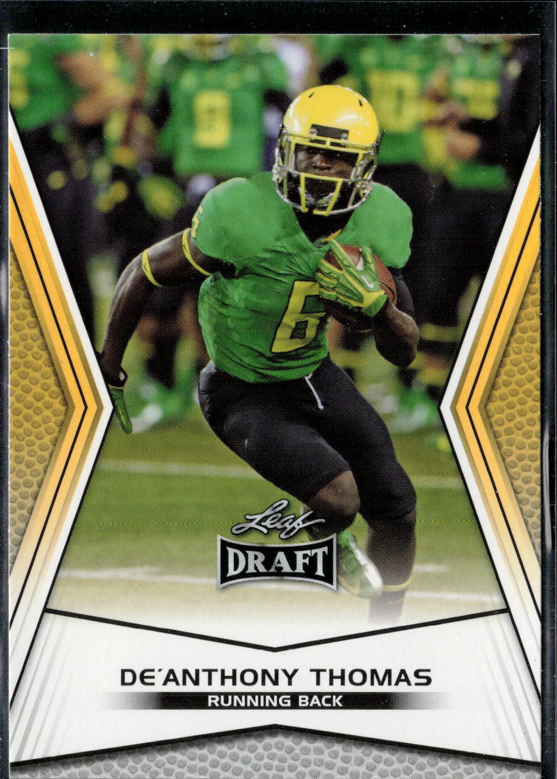 2014 Leaf Draft #DAT De'anthony Thomas Gold