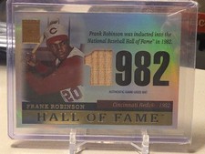 Frank Robinson 2004 Topps Tribute Game Used Bat Relic TR-FRB