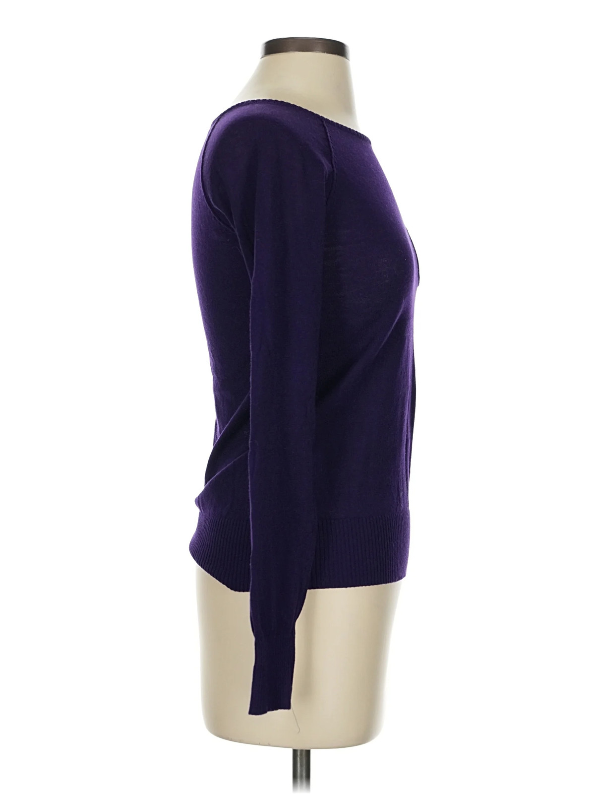 Active Basic Women Purple Pullover Sweater S - image 3