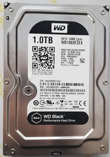 Western Digital WD Black 1TB HDD WD1003FZEX-00MK2A0 SATA 64 MB Cache 7200 rpm
