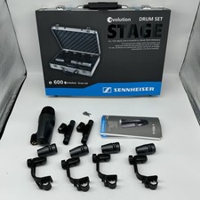 New Drum Kit 600 e600 Sennheiser Drum Mic Package with Case e602 e604 e614