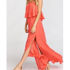 NWT Show Me Your Mumu Hacienda Maxi Dress Chiffon Bridesmaid Size Small