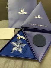 Swarovski 2021 Annual Snowflake Star Crystal Pendant