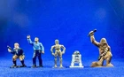 Star Wars Micro Collection Millennium Falcon Figures 5 of 6 Die-Cast Kenner 1982