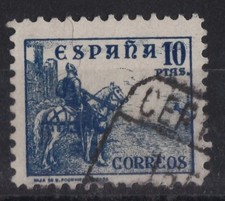 España 1937. Edifil 831 °. Estado Español. "CID CAMPEADOR".
