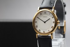 N MINT Seiko Lassale 5A50-0110 Roman Numerals Gold Quartz Womens Watch JAPAN