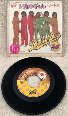 DOLLY DOTS ''RADIO GALS'' ULTRA-RARE 1979 ORIGINAL JAPANESE PROMO SINGLE WITH PS!