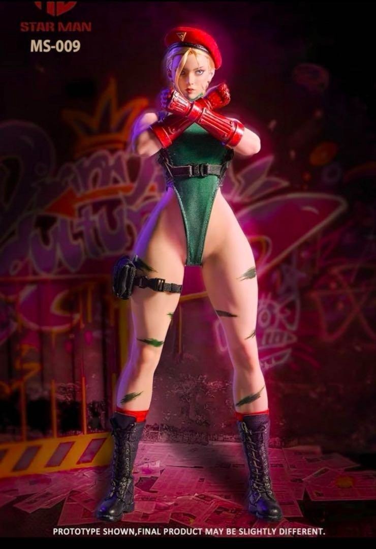 STAR MAN MS-009 ストリートファイター Cammy キャミィ1/6 Star Man Cammy Action Figure | High-Quality Collectible | Bombusbee