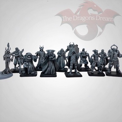 Heroquest Inspired Bosses - models to expand your adventures