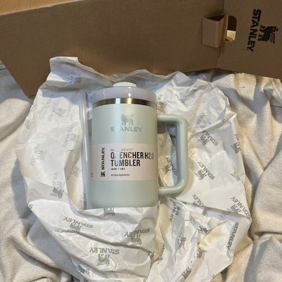 Stanley 40 oz Stainless Steel H2.0 Flowstate Quencher Tumbler Mint Julep