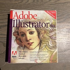 Adobe Illustrator 8.0 Illustration Upgrade CD for Mac English MPN 16000405