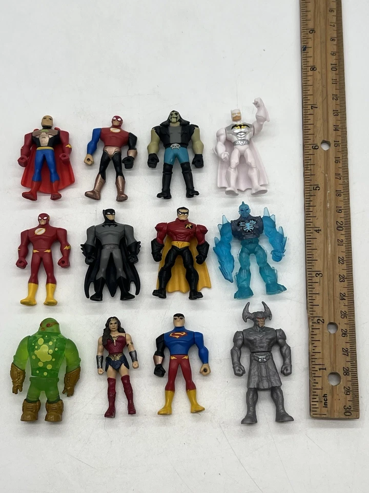 DC COMICS JUSTICE LEAGUE MIGHTY MINIS LOT Superman, Batman, Wonder Woman, Flash - Image 2 of 4