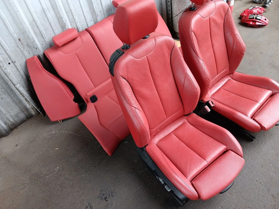14-20 BMW F22 228i 230i M235i Coupe Interior Set Seats Front Rear Red Seat Sport Foto 3 de 4