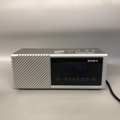 Vintage Retro SONY Digimatic ICF-C16W FM AM Digital Radio Alarm Uhr RARE #EG